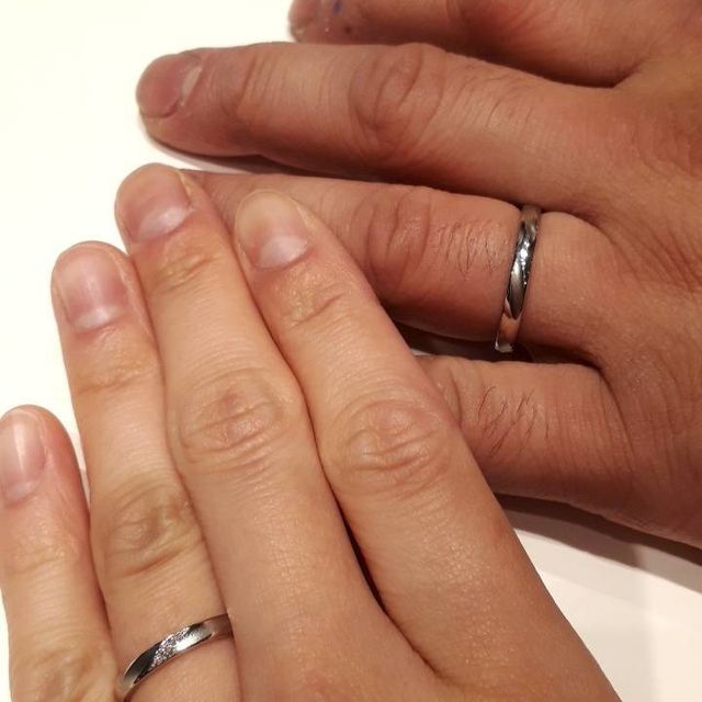 【GALA JEWELRY(ガラジュエリー)の口コミ】 着け心地が良い指輪を探していたので、デザインを選びながら色々付けさせ…