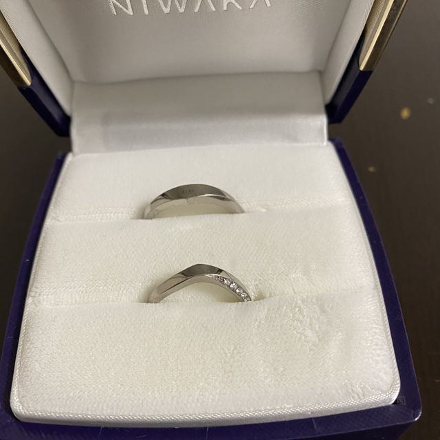 【俄(にわか)の口コミ】 ダイヤが目立たないタイプのリングを探していたときに、スタッフさんから…