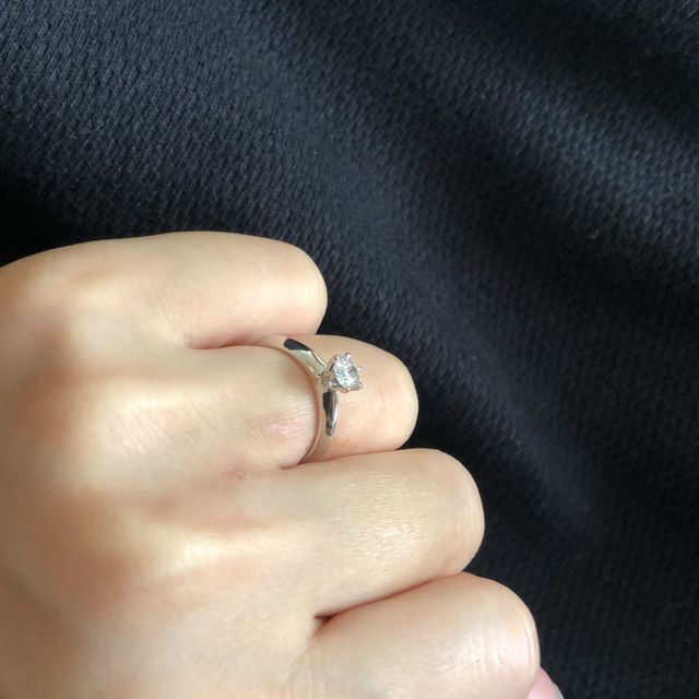 【ティファニー(Tiffany & Co.)の口コミ】 元々ティファニーで購入しようと決めていました。店員さんの親切かつ丁寧…