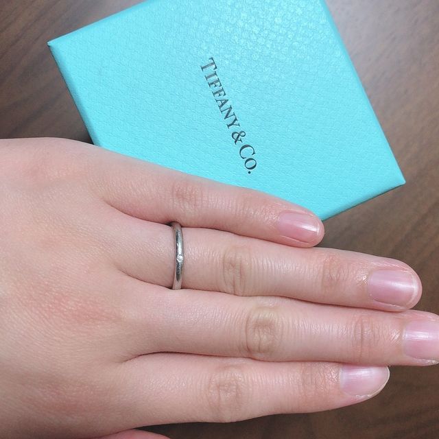 【ティファニー(Tiffany & Co.)の口コミ】 ブランドで決めました！ティファニーは憧れ！
お手頃なブランドも検討した…