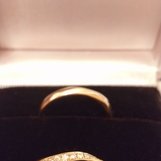 【アイプリモ(I-PRIMO)の口コミ】 ピンクゴールドが好きなので、結婚指輪は、ピンクゴールドでと決めていま…