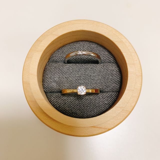 【鎌倉彫金工房の口コミ】 結婚指輪は長く使えるシンプルなデザインで素材も変色しにくいプラチナに…