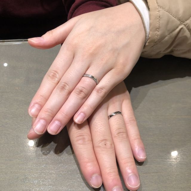 【アイプリモ(I-PRIMO)の口コミ】 見た目のデザインにこだわって選びました！ダイヤが指をおおうようにでき…