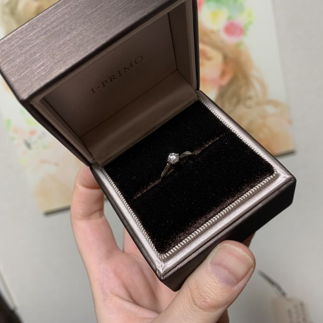 【アイプリモ(I-PRIMO)の口コミ】 婚約者の好きなブランドということで来店しました。当初は婚約指輪を購入…