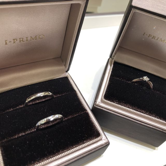 【アイプリモ(I-PRIMO)の口コミ】 婚約者の好きなブランドというのがきっかけで来店しました。同日に違うブ…