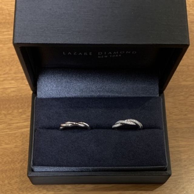 【ラザール ダイヤモンド(LAZARE DIAMOND)の口コミ】 婚約指輪もラザールで購入し、その品質とダイヤの輝きから結婚指輪もラザ…