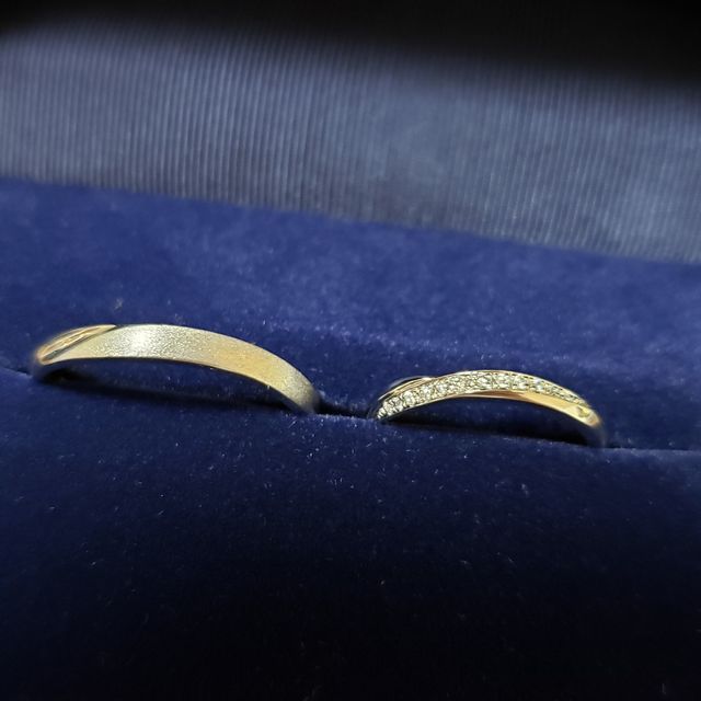 【銀座ダイヤモンドシライシの口コミ】 着け心地が滑らかで気持ちいいです。デザインも沢山ありましたが、相談に…