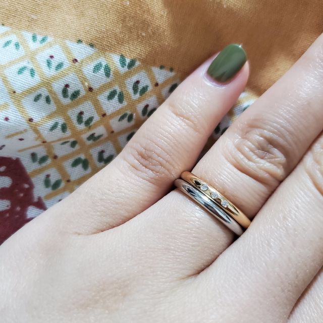 【FISCHER(フィッシャー)の口コミ】 指輪のデザインがシンプルで可愛い感じだった。
また、フルオーダーができ…