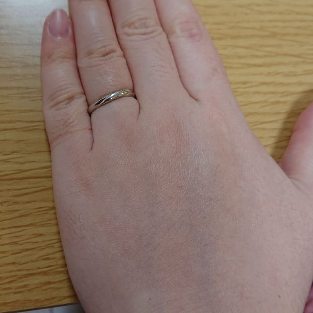 【アイプリモ(I-PRIMO)の口コミ】 キタルファ(婚約指輪)を先に気に入って、ルキナ(結婚指輪)と合わせて着け…