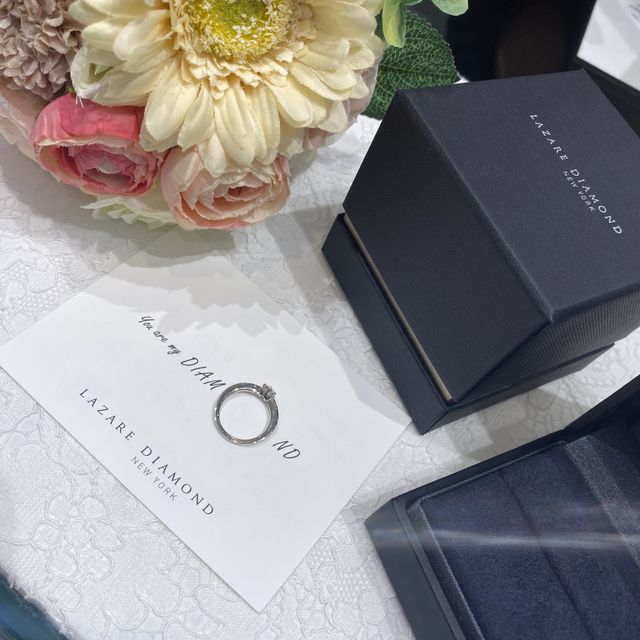 【ラザール ダイヤモンド(LAZARE DIAMOND)の口コミ】 世界三大カッターズブランドだけあって、明らかに他のブランドとは違う輝…