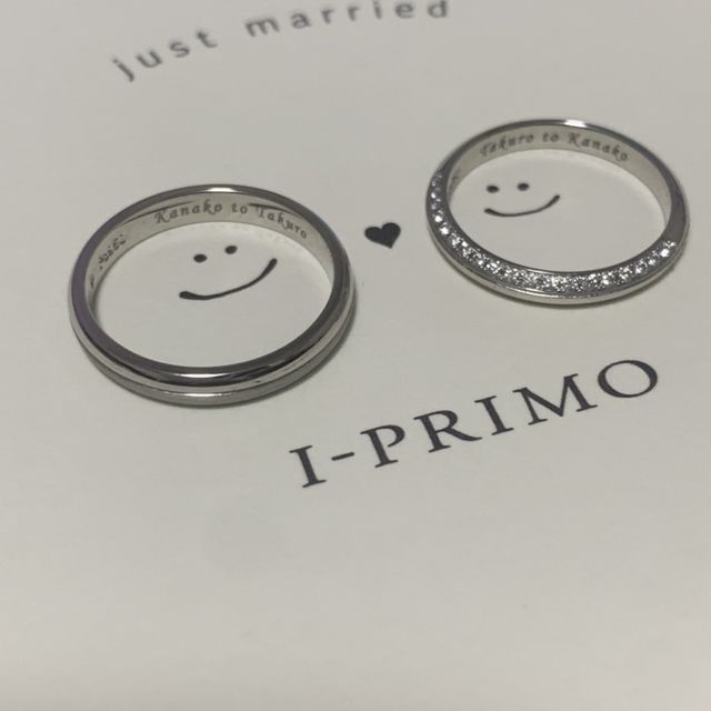 【アイプリモ(I-PRIMO)の口コミ】 デザインはシンプルな形を探していたので店員さんと相談しながら決めまし…