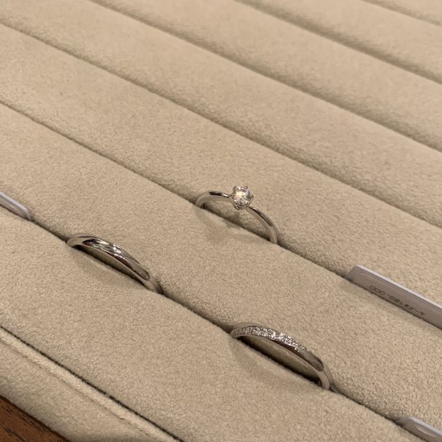 【TRECENTI(トレセンテ)の口コミ】 指輪のデザインがイメージのものとピッタリでした。プラスアルファでダイ…