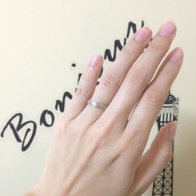 【Marriaged Marriage(マリッジド・マリッジ)の口コミ】 ネットショップで購入したのですが、これがいいな、と思ったリングをサン…