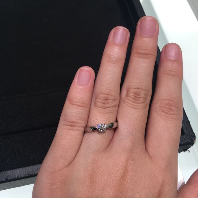 【ティファニー(Tiffany & Co.)の口コミ】 丸みをおびたデザインで、ネットの掲載画像を見た時は可愛すぎるように思…