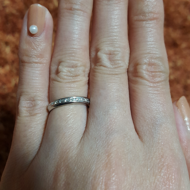 【ジュエリーツツミ(JEWELRY TSUTSUMI)の口コミ】 シンプルなデザインで、どんなシーンにも服にも合います。
それから私のも…