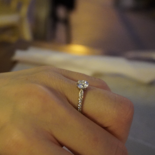 【ティファニー(Tiffany & Co.)の口コミ】 カルティエとも迷いましたが、カルティエのものは自分には合いませんでし…