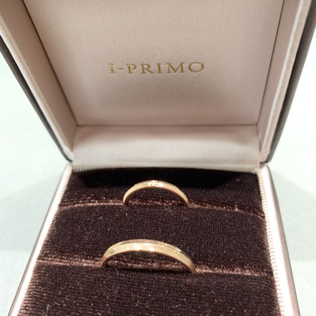 【アイプリモ(I-PRIMO)の口コミ】 他のお店にも見に行きましたがデザインが1番素敵でした。色も好きなものに…