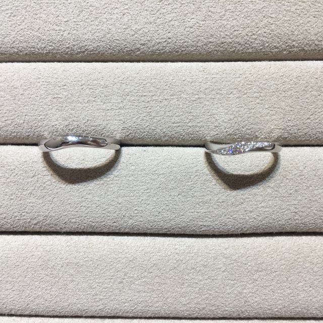 【TRECENTI(トレセンテ)の口コミ】 何軒も回って、最後にトレセンテさんに来て、リングをはめた瞬間、リング…