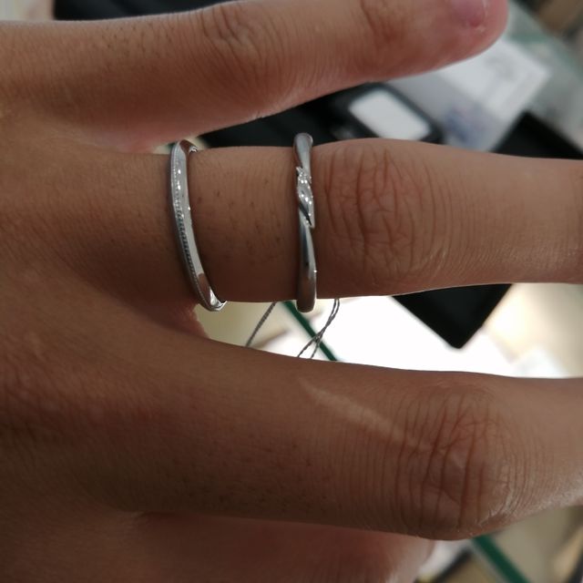 【Ginza Rim(銀座リム)の口コミ】 ピンクダイヤに変更できますが、発色が非常によく、1つつけるだけで映えま…