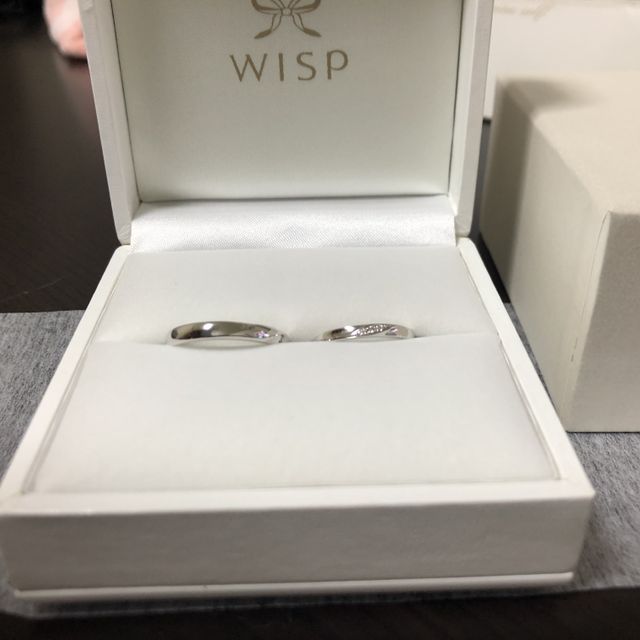 【ウィスプ(WISP)の口コミ】 メンズは控えめでシンプルなもの、レディースは少しきらびやかなもののマ…