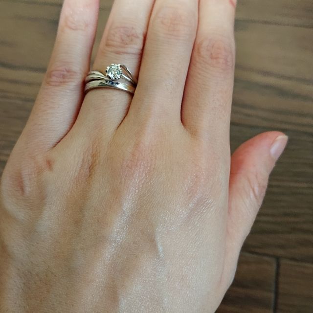 【杢目金屋(もくめがねや)の口コミ】 広告で見た「桜ダイヤモンド」に惹かれて。和風、桜、というコンセプトも…