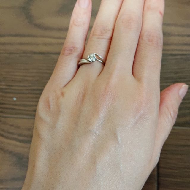 【杢目金屋(もくめがねや)の口コミ】 広告で見た「桜ダイヤモンド」に惹かれて。和風、桜、というコンセプトも…