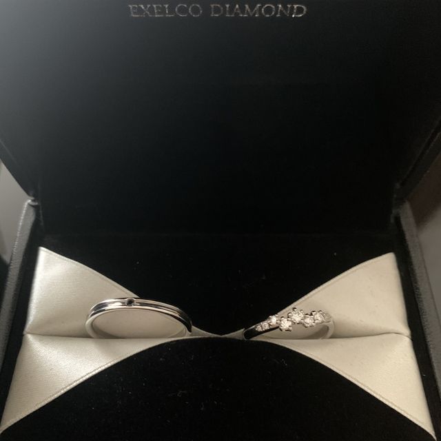 【エクセルコダイヤモンド(EXELCO DIAMOND)の口コミ】 指輪の決め手となったのは、彼女が1番気に入ったからに至ります！！ダイヤ…
