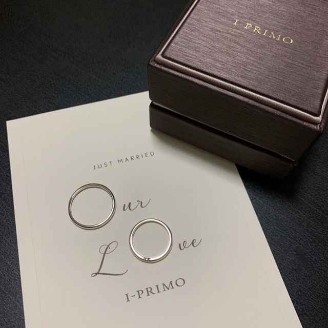【アイプリモ(I-PRIMO)の口コミ】 もともと指輪の価格はお互いに抑えたいと考えていたので、予算内で納得の…