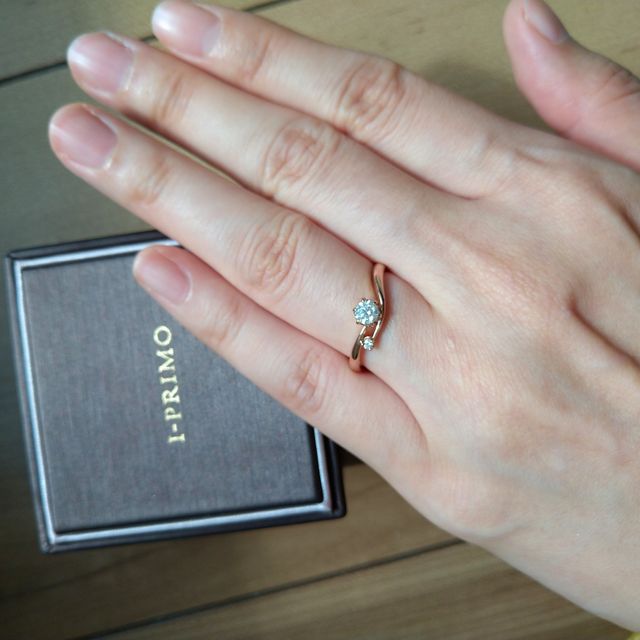 【アイプリモ(I-PRIMO)の口コミ】 私も彼も星が好きで、中でもspicaという一番好きな星の名前のついた婚約指…