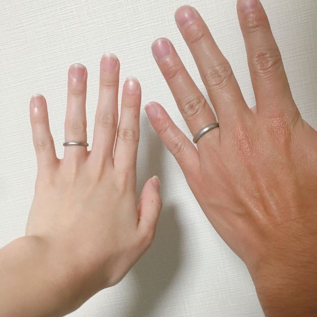 【uchimari(ウチマリ)の口コミ】 石が付いているキラキラした指輪は嫌だなと思っていました。かといって、…