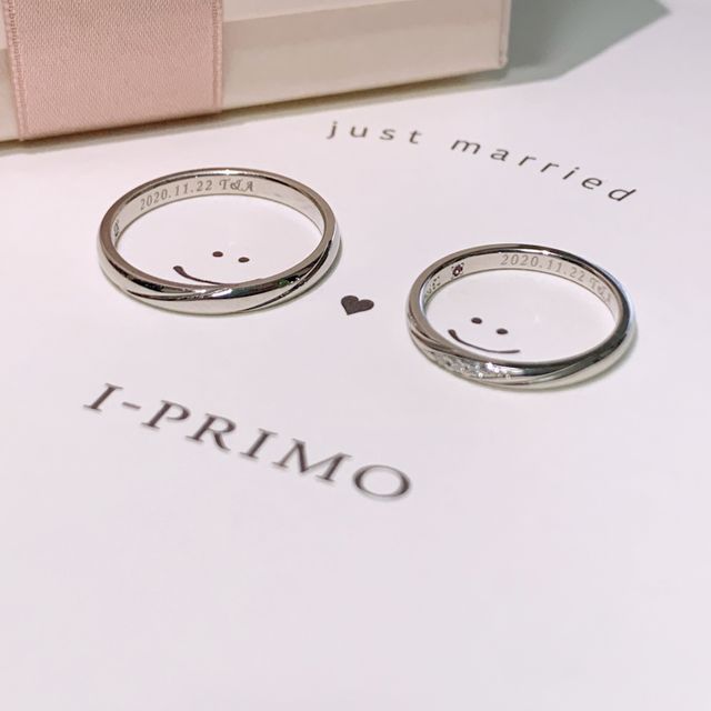 【アイプリモ(I-PRIMO)の口コミ】 今後の家事育児や職場のことを考えて、シンプルなデザインのリングを選び…
