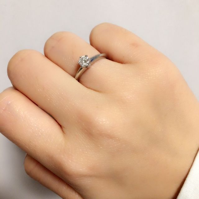 【ティファニー(Tiffany & Co.)の口コミ】 私がティファニーが好きだと言っていたのを思い出し、彼がお店に下見に行…