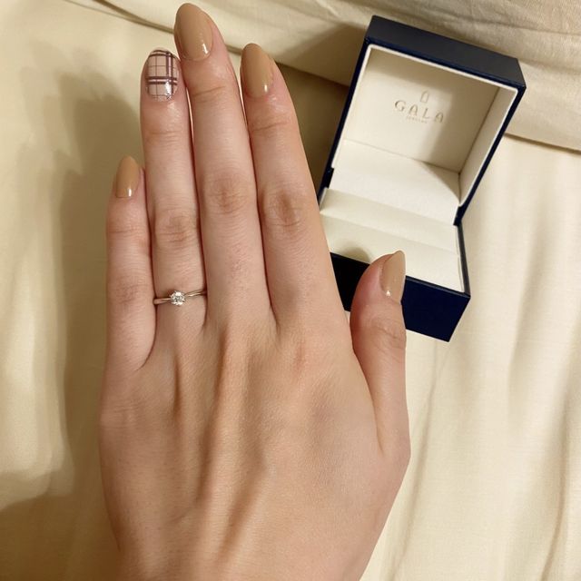 【GALA JEWELRY(ガラジュエリー)の口コミ】 素材、デザイン、価格を総合的に見た時「これが一番良い！」と思ったので…