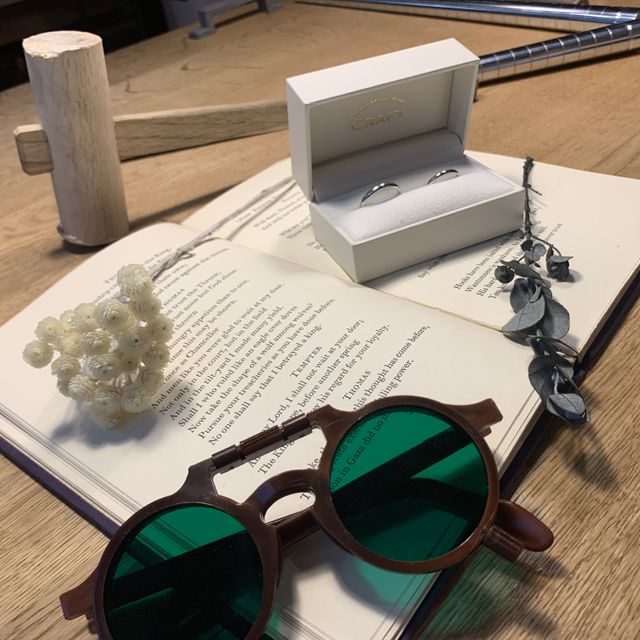 【CRAFY(クラフィ)の口コミ】 指輪にあまり興味がなく、とにかくシンプルな物を付けれればいいと思い、…