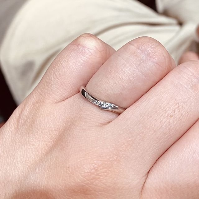 【アイプリモ(I-PRIMO)の口コミ】 二人でお揃いのデザインが良かったので色んなお店をまわりました。
二人の…