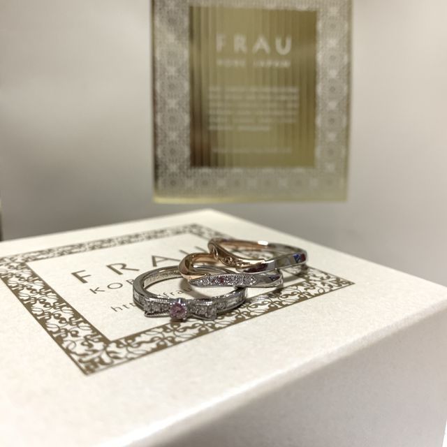 【FRAU KOBE JAPAN(フラウ コウベ ジャパン)の口コミ】 可愛いものが好きですが、将来長くつけるとなると可愛すぎるのもどうかな…