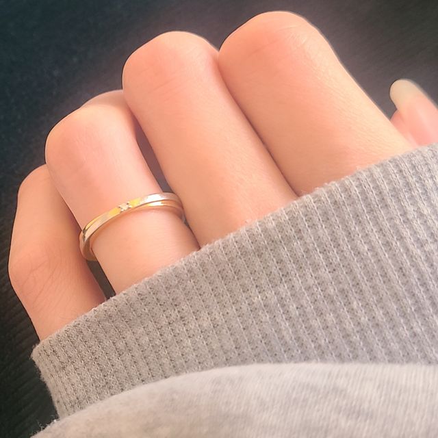 【4℃ BRIDAL(ヨンドシーブライダル)の口コミ】 特に気にしていなかったのですが、自分の手にいちばん似合う大きさのダイ…