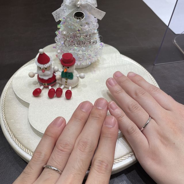 【TRECENTI(トレセンテ)の口コミ】 シンプルなデザインを探していたのですごく着け心地が良かったです。双子…