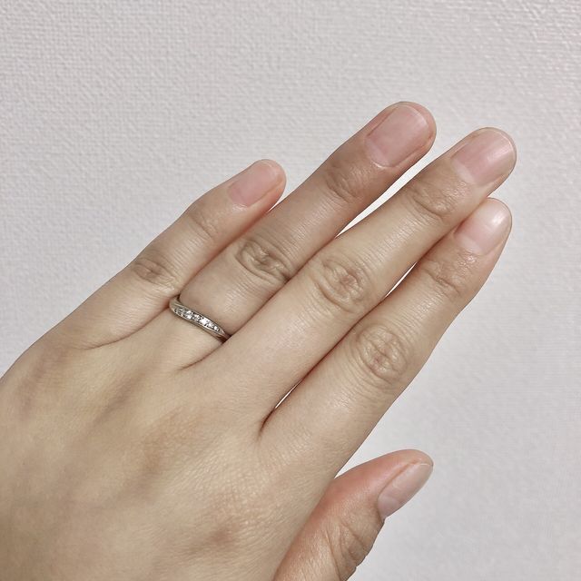 【銀座ダイヤモンドシライシの口コミ】 仕事柄、普段は着用することができないので
プライベートメインでの着用を…