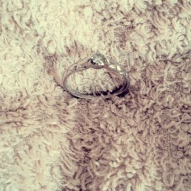 【QDMの口コミ】 プラチナのリングにダイヤがあって、ちょっとデザイン性も欲しいなと探し…