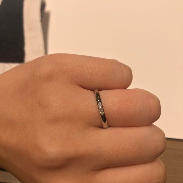 【ラザール ダイヤモンド(LAZARE DIAMOND)の口コミ】 5粒ダイヤと3粒ダイヤで指輪を探していて、色々ブランドを見させていただ…