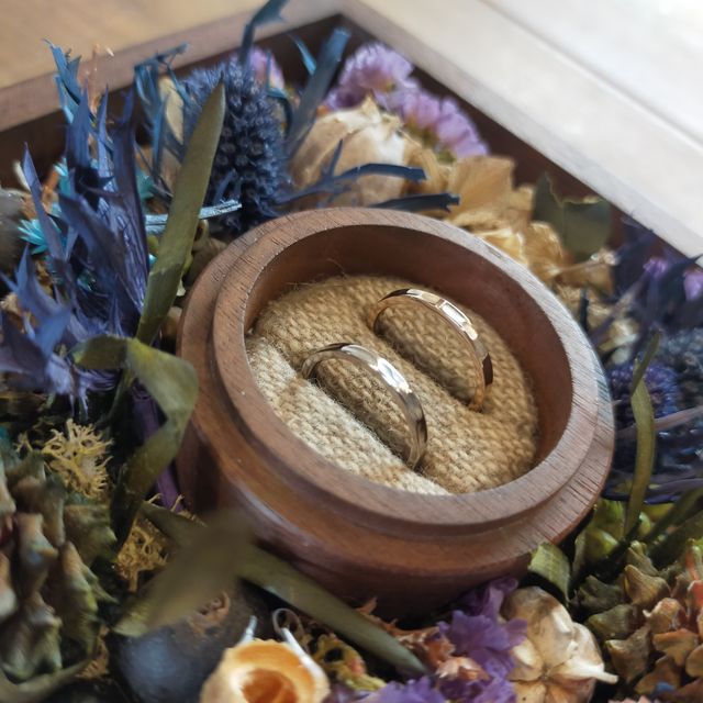 【鎌倉彫金工房の口コミ】 彼との結婚を控えており、指輪は絶対手作りがいい！と考えていました。１…