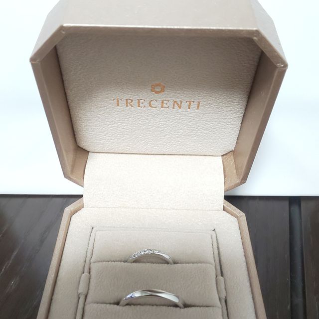 【TRECENTI(トレセンテ)の口コミ】 とにかく着け心地が一番良かったです。最初は指輪が少し重いかなと思いま…