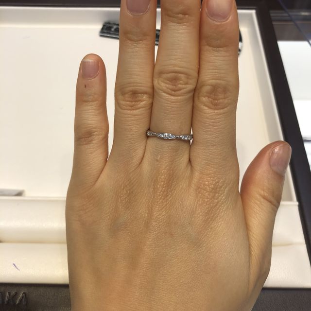 【LUCIE(ルシエ)の口コミ】 ルシエのコンセプトが好きで、ダイヤの指輪が欲しかったのでこちらのアリ…