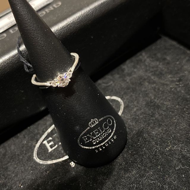 【エクセルコダイヤモンド(EXELCO DIAMOND)の口コミ】 ネットで見て、一目惚れ。
実際見てもすごく好みだったので、決めました。…