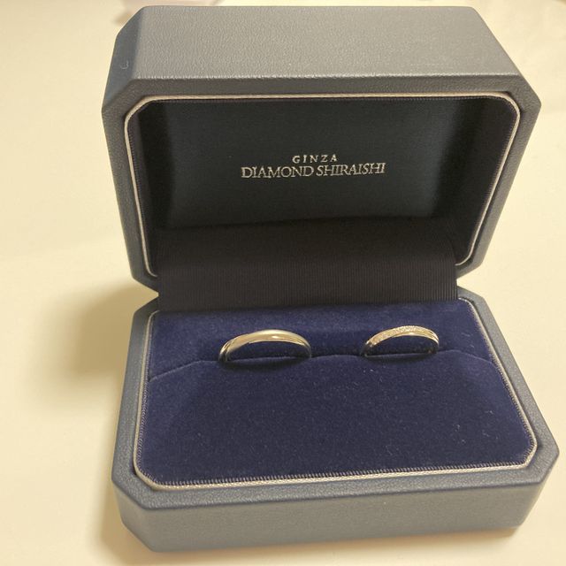 【銀座ダイヤモンドシライシの口コミ】 彼が何箇所もブランドを見に行くタイプではなかったので、事前に色々なブ…