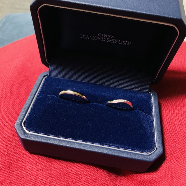 【銀座ダイヤモンドシライシの口コミ】 指の太さや短さが一番の悩みでした。お肉感をカバーできるように緩やかな…