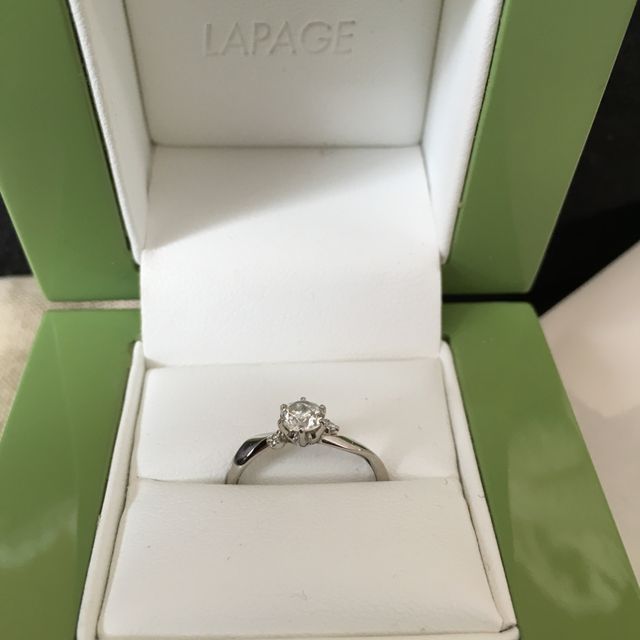 【LAPAGE(ラパージュ)の口コミ】 彼の母親が頂いた指輪があり、それを加工してくれるところを探していまし…