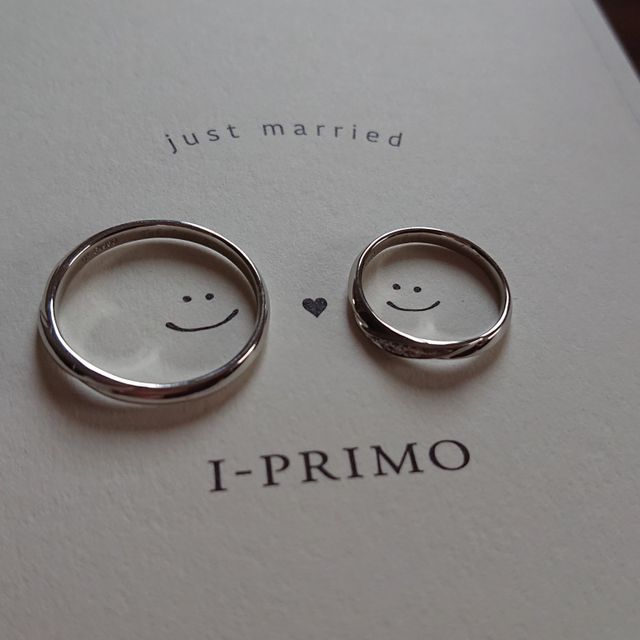 【アイプリモ(I-PRIMO)の口コミ】 多く試着しましたが、この指輪の着け心地が最高でした。着けて直ぐに手に…