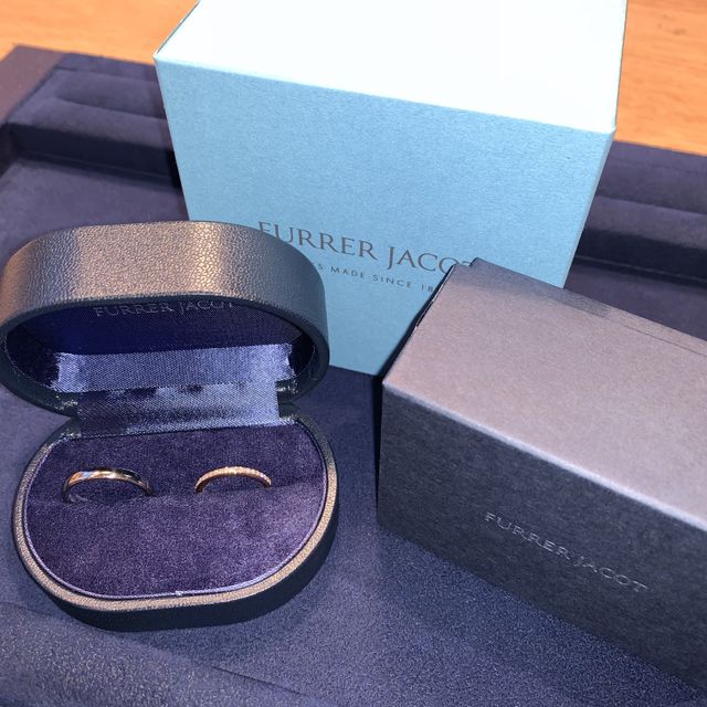 【【閉業】フラー・ジャコー(FURRER-JACOT)の口コミ】 エタニティリングであること、ピンクゴールドの素材であること、海外老舗…